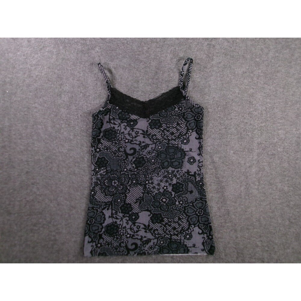No Boundaries Top Women S Black Beachy Cusal Summer Resort Lace Floral